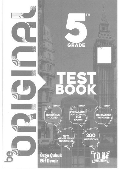 ORIGINAL TEST BOOK