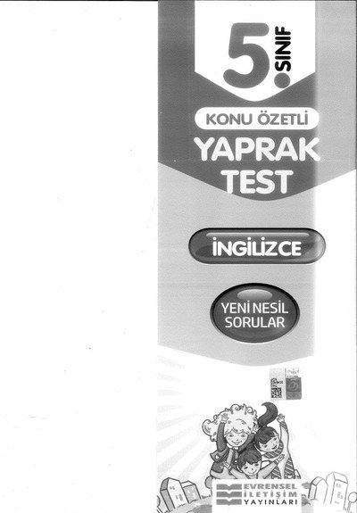 KONU ÖZETLİ TEST İNGİLİZCE Vega Efsanesi