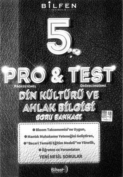 PRO & TEST DİN KÜLTÜRÜ VE AHLAK BİLGİSİ SORU BANKASI Vega Efsanesi