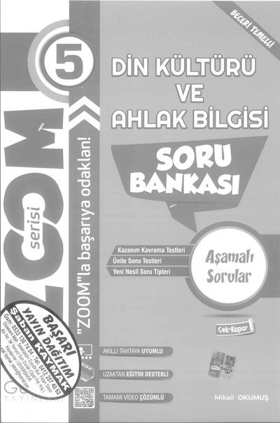 DİN KÜLTÜRÜ VE AHLAK BİLGİSİ SORU BANKASI Vega Efsanesi