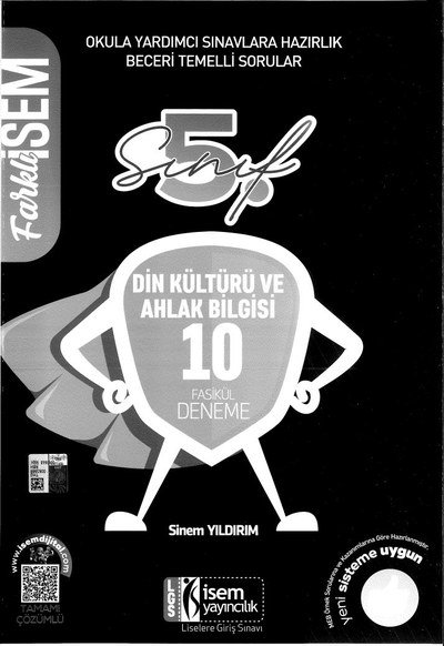 DİN KÜLTÜRÜ VE AHLAK BİLGİSİ 10 FASİKÜL DENEME