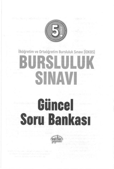 BURSLULUK SINAVI GÜNCEL SORU BANKASI Vega Efsanesi