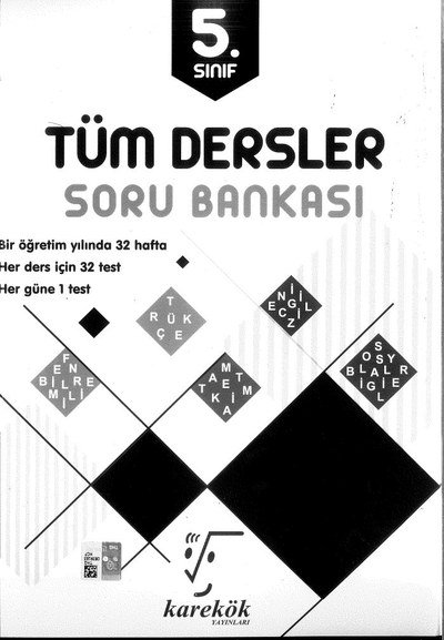 TÜM DERSLER SORU BANKASI