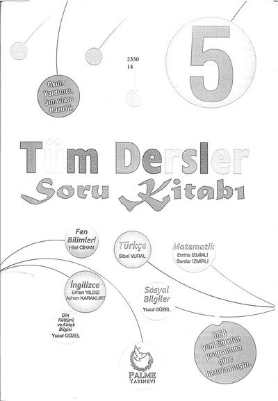 TÜM DERSLER SORU KİTABI Vega Efsanesi