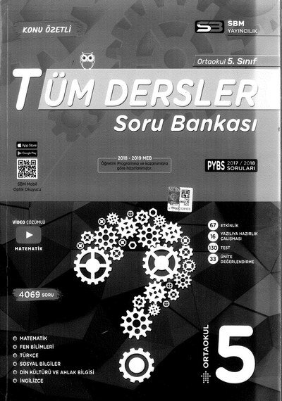 TÜM DERSLER SORU BANKASI PYBS Vega Efsanesi