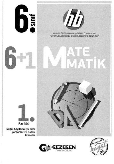 6+1 MATEMATİK 1. FASİKÜL Vega Efsanesi