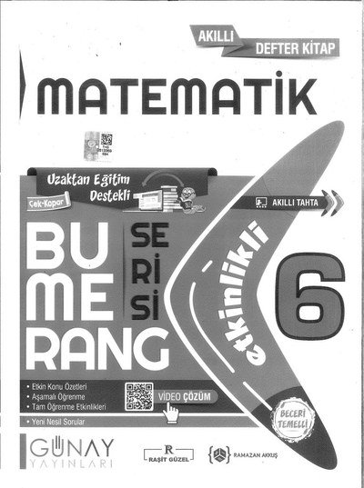 MATEMATİK BUMERANG SERİSİ Vega Efsanesi