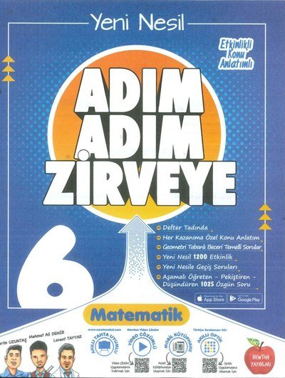YENİ NESİL ADIM ADIM ZİRVEYE MATEMATİK Vega Efsanesi