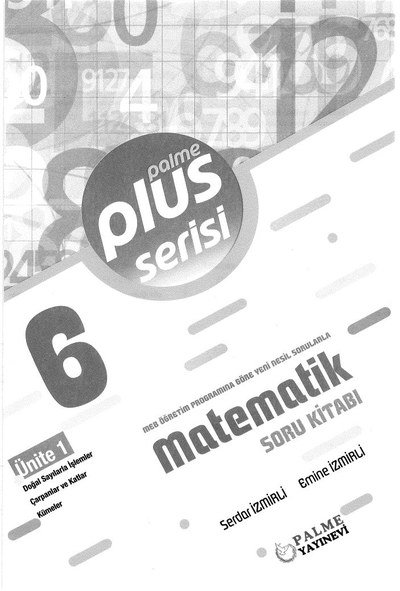 MATEMATİK SORU BANKASI PALME PLUS SERİSİ Vega Efsanesi