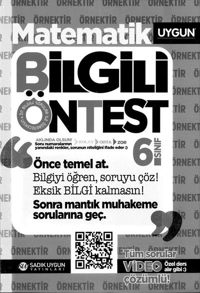 MATEMATİK BİLGİLİ ÖNTEST Vega Efsanesi