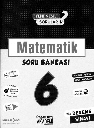 MATEMATİK SORU BANKASI Vega Efsanesi