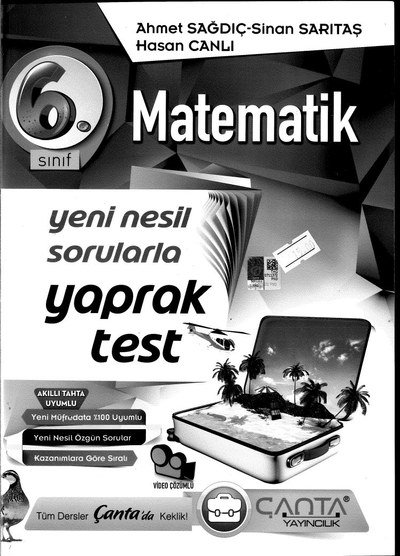 MATEMATİK YENİ NESİL SORULARLA YAPRAK TEST Vega Efsanesi