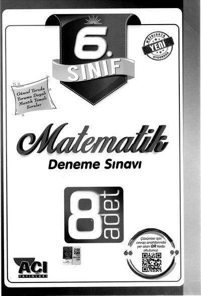 MATEMATİK DENEME SINAVI 8 ADET