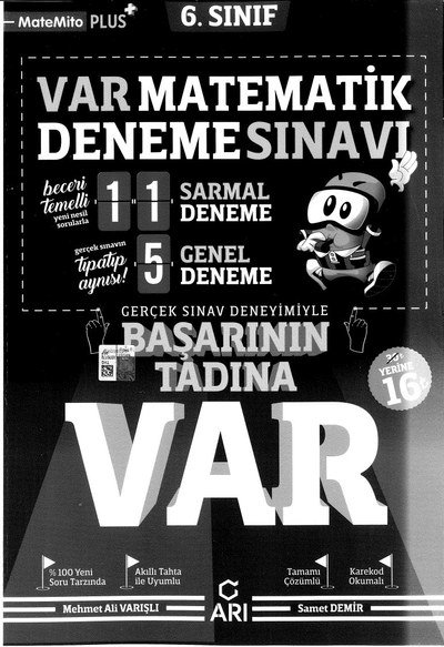 VAR MATEMATİK DENEME SINAVI Vega Efsanesi