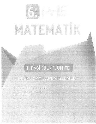 MATEMATİK KONU ANLATIM Vega Efsanesi