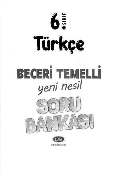 TÜRKÇE SORU BANKASI Vega Efsanesi