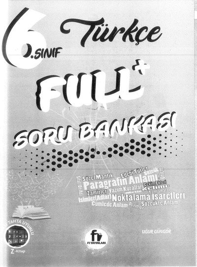 TÜRKÇE FULL+ SORU BANKASI Vega Efsanesi