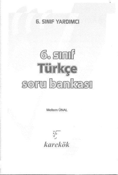 TÜRKÇE SORU BANKASI Vega Efsanesi