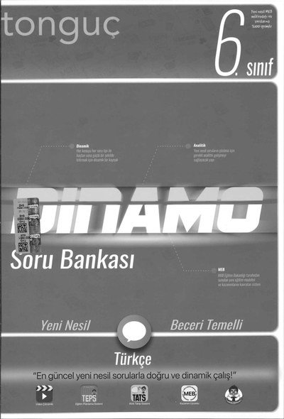 DİNAMO SORU BANKASI TÜRKÇE Vega Efsanesi