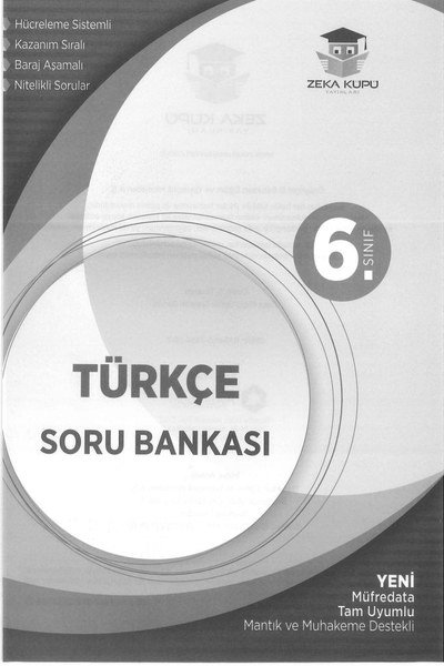 TÜRKÇE SORU BANKASI Vega Efsanesi