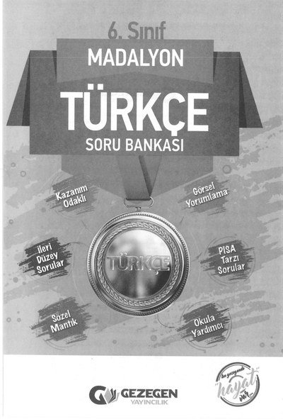 MADALYON TÜRKÇE SORU BANKASI Vega Efsanesi