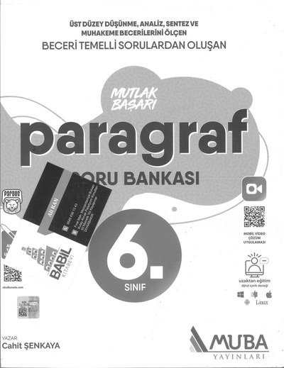 MUTLAK BAŞARI PARAGRAF SORU BANKASI Vega Efsanesi