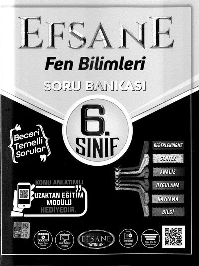 EFSANE FEN BİLİMLERİ SORU BANKASI Vega Efsanesi