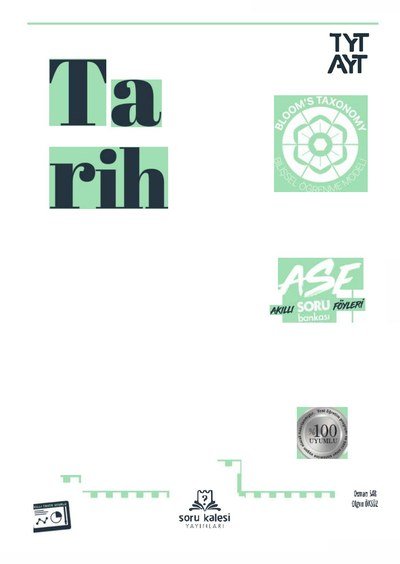 TARİH AKILLI SORU BANKASI FÖYLERİ Vega Efsanesi