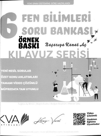 FEN BİLİMLERİ SORU BANKASI KILAVUZ SERİSİ Vega Efsanesi