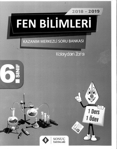 FEN BİLİMLERİ KAZANIM MERKEZLİ SORU BANKASI