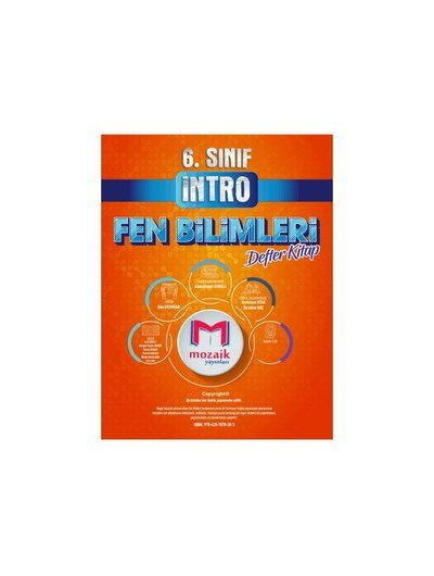 İNTRO FEN BİLİMLERİ DEFTER KİTAP