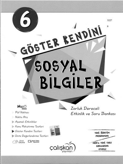 GÖSTER KENDİNİ SOSYAL BİLGİLER