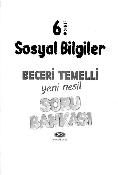 SOSYAL BİLGİLER SORU BANKASI