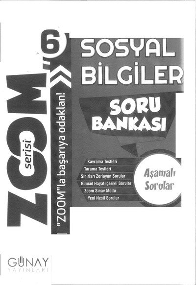 SOSYAL BİLGİLER SORU BANKASI Vega Efsanesi
