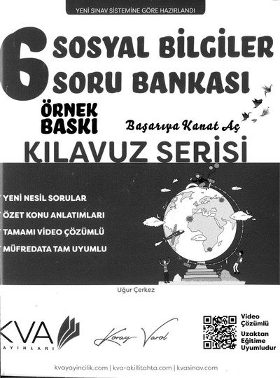 SOSYAL BİLGİLER SORU BANKASI KILAVUZ SERİSİ