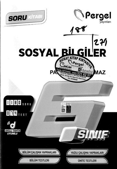 SOSYAL BİLGİLER SORU KİTABI Vega Efsanesi