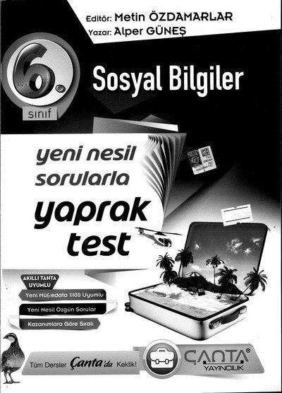 SOSYAL BİLGİLER YENİ NESİL SORULARLA YAPRAK TEST