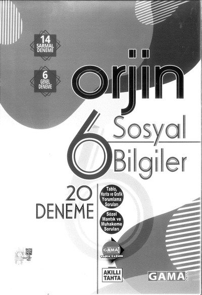 ORJİN SOSYAL BİLGİLER 20 DENEME Vega Efsanesi
