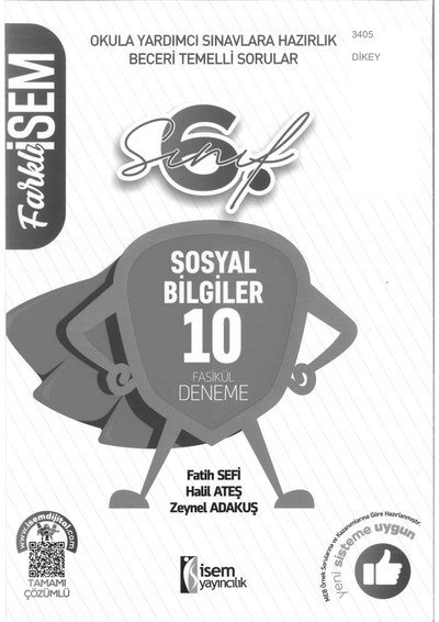 SOSYAL BİLGİLER 10 FASİKÜL DENEME Vega Efsanesi