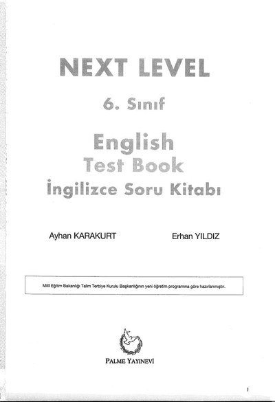 NEXT LEVEL ENGLISH TEST BOOK İNGİLİZCE SORU KİTABI Vega Efsanesi