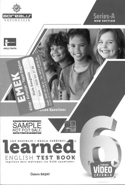 LEARNED ENGLISH TEST BOOK Vega Efsanesi