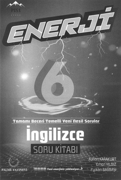 ENERJİ İNGİLİZCE SORU KİTABI Vega Efsanesi