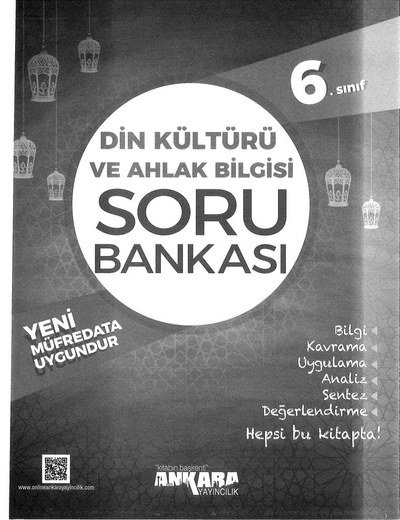 DİN KÜLTÜRÜ VE AHLAK BİLGİSİ SORU BANKASI Vega Efsanesi