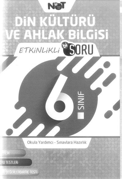 DİN KÜLTÜRÜ VE AHLAK BİLGİSİ ETKİNLİKLİ Bİ SORU Vega Efsanesi