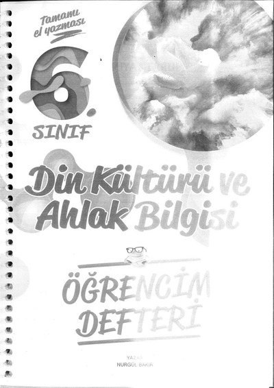 DİN KÜLTÜRÜ VE AHLAK BİLGİSİ ÖĞRENCİM DEFTERİ Vega Efsanesi