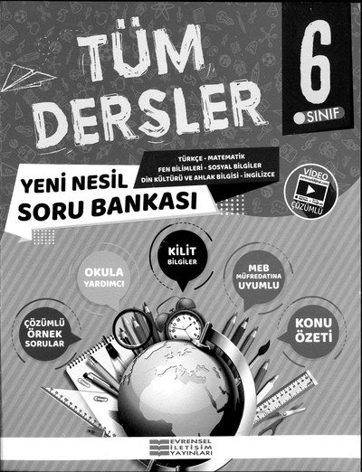 TÜM DERSLER SORU BANKASI