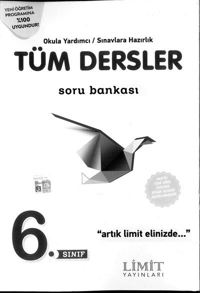 TÜM DERSLER SORU BANKASI