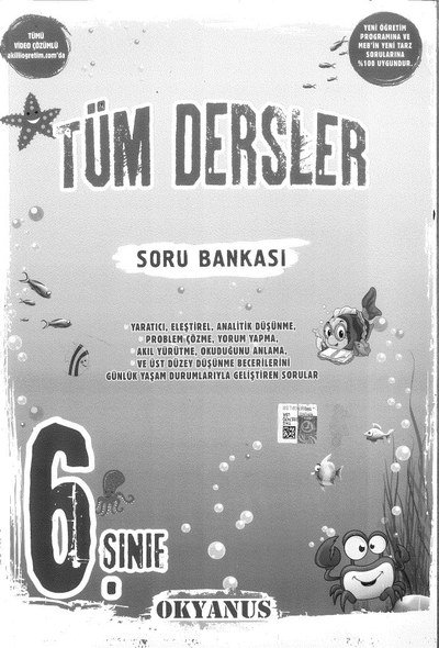 TÜM DERSLER SORU BANKASI