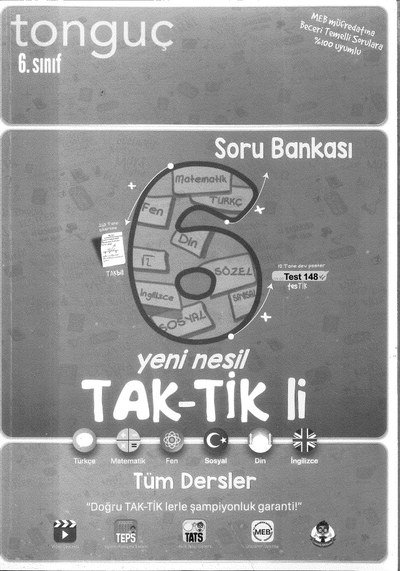 TAK-TİK'Lİ TÜM DERSLER SORU BANKASI Vega Efsanesi