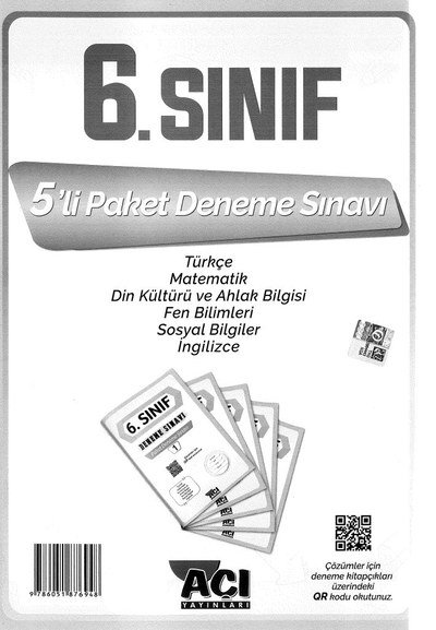 5'Lİ PAKET DENEME SINAVII Vega Efsanesi